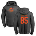 Choea M.Dolphins #85 Greg Dulcich Player Darkgray Pullover Hoodies Limited Stitched Jerseys