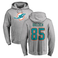 Choea M.Dolphins #85 Greg Dulcich Player Gray LOGO Pullover Hoodies Limited Stitched Jerseys