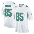 Choea M.Dolphins #85 Greg Dulcich Player White Home Game Stitched Jerseys