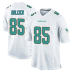 Choea M.Dolphins #85 Greg Dulcich Player White Home Game Stitched Jerseys