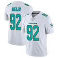 Choea M.Dolphins #92 Zach Sieler Player White Limited Vapor Untouchable Home Game Stitched Jerseys
