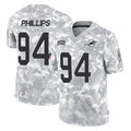 Choea M.Dolphins #94 Jordan Phillips Player Arctic Camo Salute To Service Limited Game Stitched Jerseys