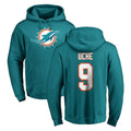 Choea M.Dolphins #9 Joshua Uche Player Aqua LOGO Pullover Hoodies Limited Stitched Jerseys