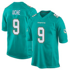 Choea M.Dolphins #9 Joshua Uche Player Aqua Team Color Home Game Stitched Jerseys