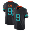 Choea M.Dolphins #9 Joshua Uche Player Black Limited Pitch Rivalries Collection Home Game Stitched Jerseys