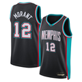 Choea M.Grizzlies #12 Ja Morant Black Swingman Stitched Jerseys- Classic Edition