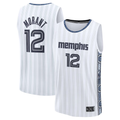 Choea M.Grizzlies #12 Ja Morant White 2025-2026 City Edition Fast Break Stitched Jerseys