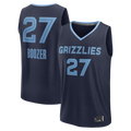 Choea M.Grizzlies #27 Cameron Boozer Navy Draft First Round Pick Fast Break Stitched Jerseys- Icon Edition