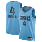 Choea M.Grizzlies #4 Walter Clayton Jr. Light Blue Swingman Stitched Jerseys- Statement Edition