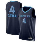 Choea M.Grizzlies #4 Walter Clayton Jr. Navy Swingman Stitched Jerseys- Icon Edition