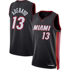 Choea M.Heat #13 Bam Adebayo kounmpo Black Fast Break Jerseys - Icon Edition