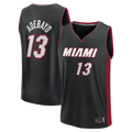 Choea M.Heat #13 Bam Adebayo Black Fast Break Replica Jerseys - Icon Edition