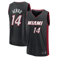 Choea M.Heat #14 Tyler Herro Black Fast Break Replica Player Jerseys - Icon Edition
