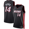 Choea M.Heat #14 Tyler Herro Black Swingman Jerseys - Icon Edition