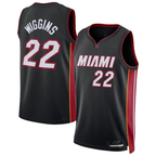 Choea M.Heat #22 Andrew Wiggins Black Swingman Jerseys - Icon Edition