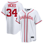 Choea M.Marlins #34 Liam Hicks Player White 2026 World Classic Home Pick-A-Player Stitched Jerseys