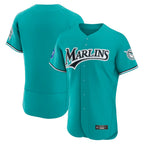 Choea M.Marlins Blank Player Teal Mitchell & Ness Cooperstown Collection Limited Elite Stitched Jerseys