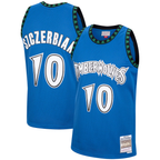 Choea M.Timberwolves #10 Wally Szczerbiak Mitchell & Ness Blue 2003-2004 Hardwood Classics Swingman Stitched Jerseys