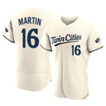 Choea M.Twins #16 Austin Martin Player Cream Home Limited Elite Stitched Jerseys