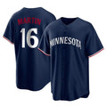 Choea M.Twins #16 Austin Martin Player Navy Replica Alternate Home Stitched Jerseys