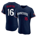 Choea M.Twins #16 Austin Martin Player Navy Replica Home Limited Elite Stitched Jerseys