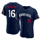Choea M.Twins #16 Austin Martin Player Navy Replica Home Limited Elite Stitched Jerseys