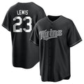 Choea M.Twins #23 Royce Lewis Player Black Home Game Stitched Jerseys