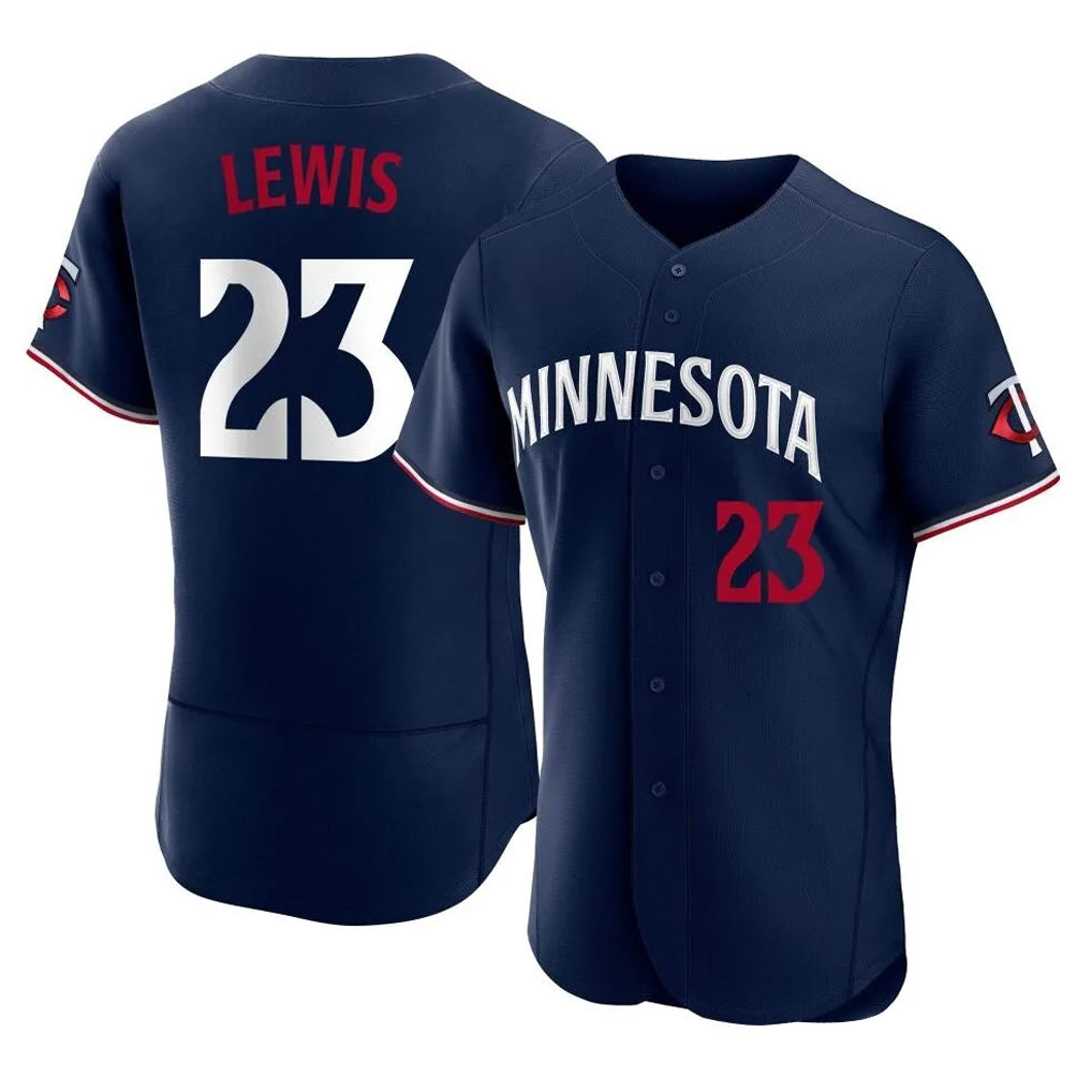 Choea M.Twins #23 Royce Lewis Player Navy Replica Home Limited Elite Stitched Jerseys