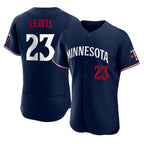Choea M.Twins #23 Royce Lewis Player Navy Replica Home Limited Elite Stitched Jerseys