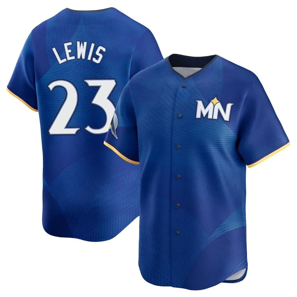 Choea M.Twins #23 Royce Lewis Player Royal City Connect Limited Home Stitched Jerseys