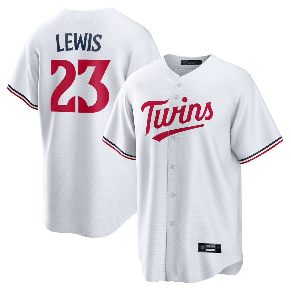 Choea M.Twins #23 Royce Lewis Player White Home Game Stitched Jerseys