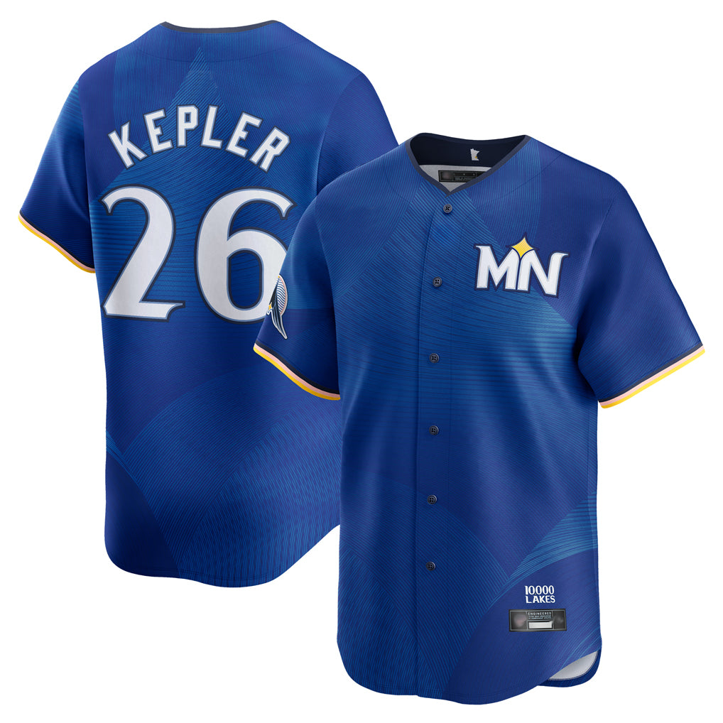 Choea M.Twins #26 Max Kepler Player Royal City Connect Limited Home Stitched Jerseys