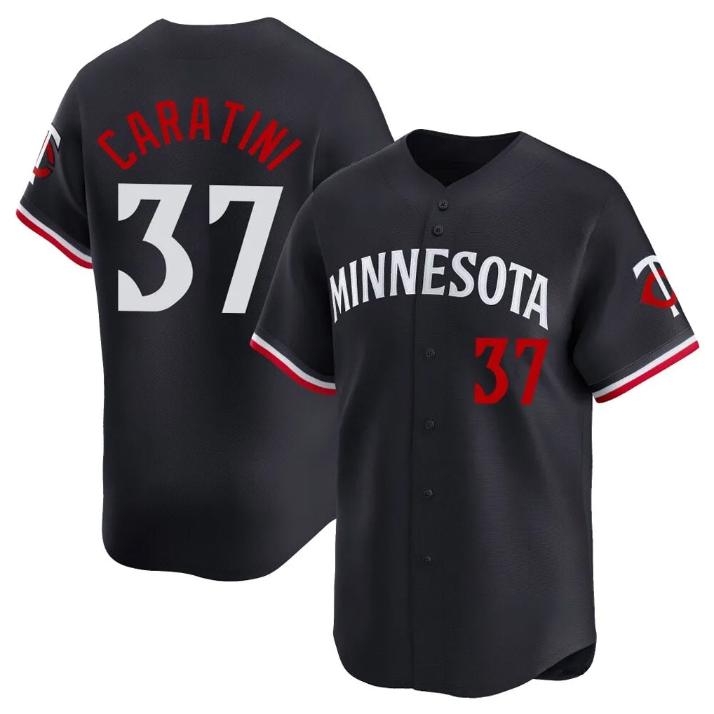 Choea M.Twins #37 Victor Caratini Player Navy Home Limited Stitched Jerseys