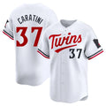 Choea M.Twins #37 Victor Caratini Player White Home Limited Stitched Jerseys