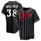 Choea M.Twins #38 Matt Wallner Player Black Fashion Out Home Limited Stitched Jerseys