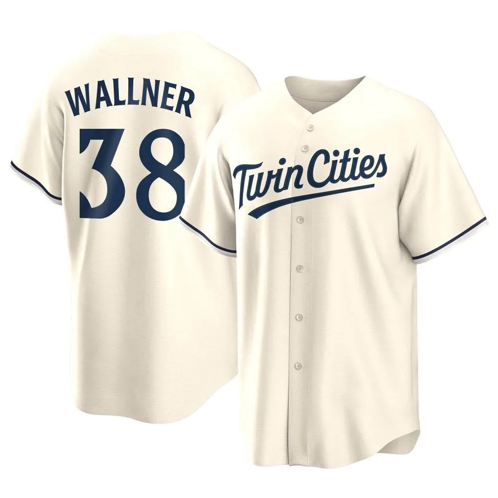 Choea M.Twins #38 Matt Wallner Player Cream Game Limited Home Stitched Jerseys