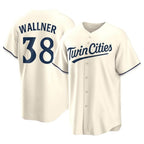 Choea M.Twins #38 Matt Wallner Player Cream Game Limited Home Stitched Jerseys