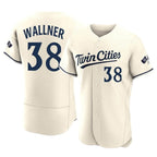 Choea M.Twins #38 Matt Wallner Player Cream Home Limited Elite Stitched Jerseys