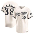 Choea M.Twins #38 Matt Wallner Player Cream Home Limited Stitched Jerseys