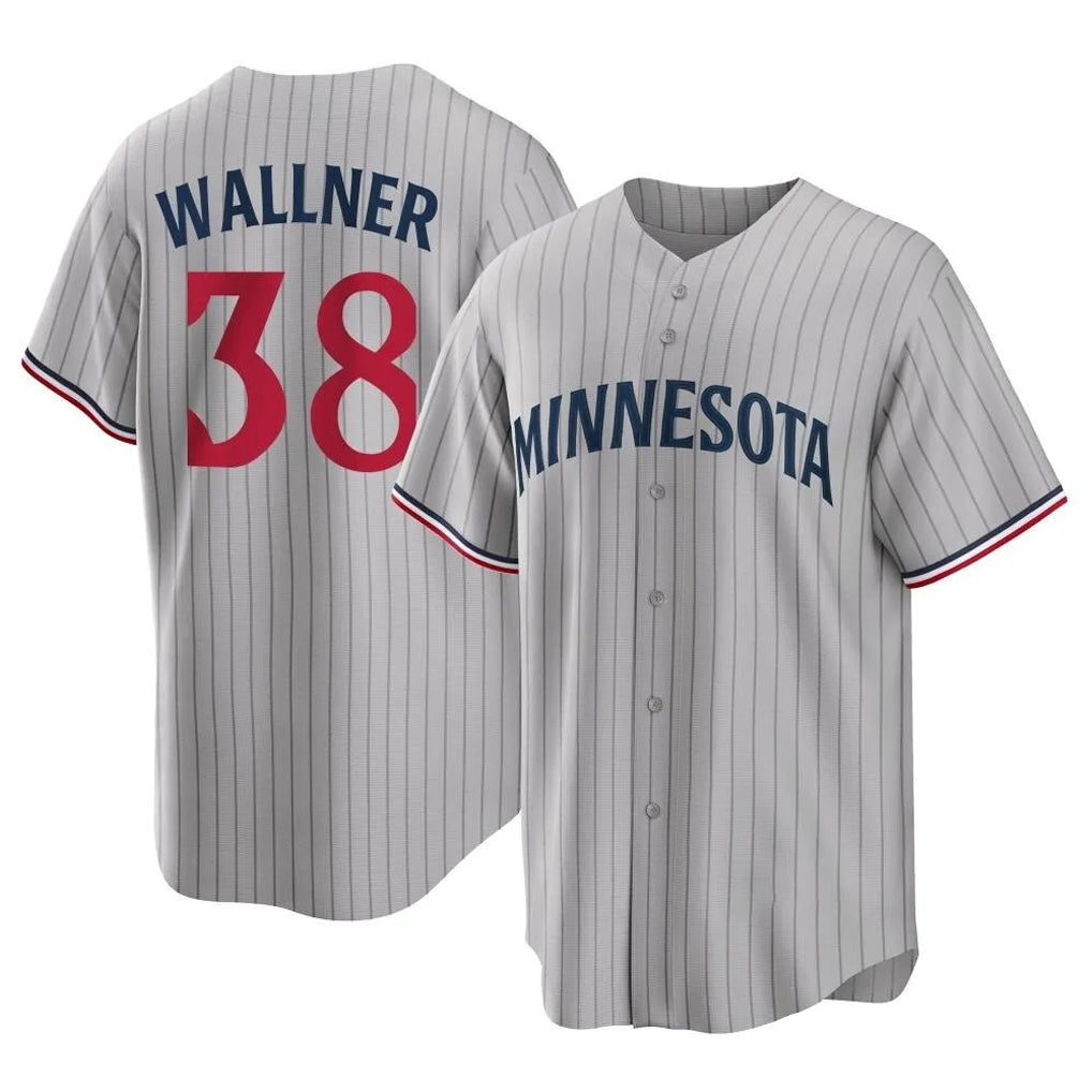 Choea M.Twins #38 Matt Wallner Player Gray Game Limited Home Stitched Jerseys