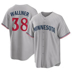 Choea M.Twins #38 Matt Wallner Player Gray Game Limited Home Stitched Jerseys