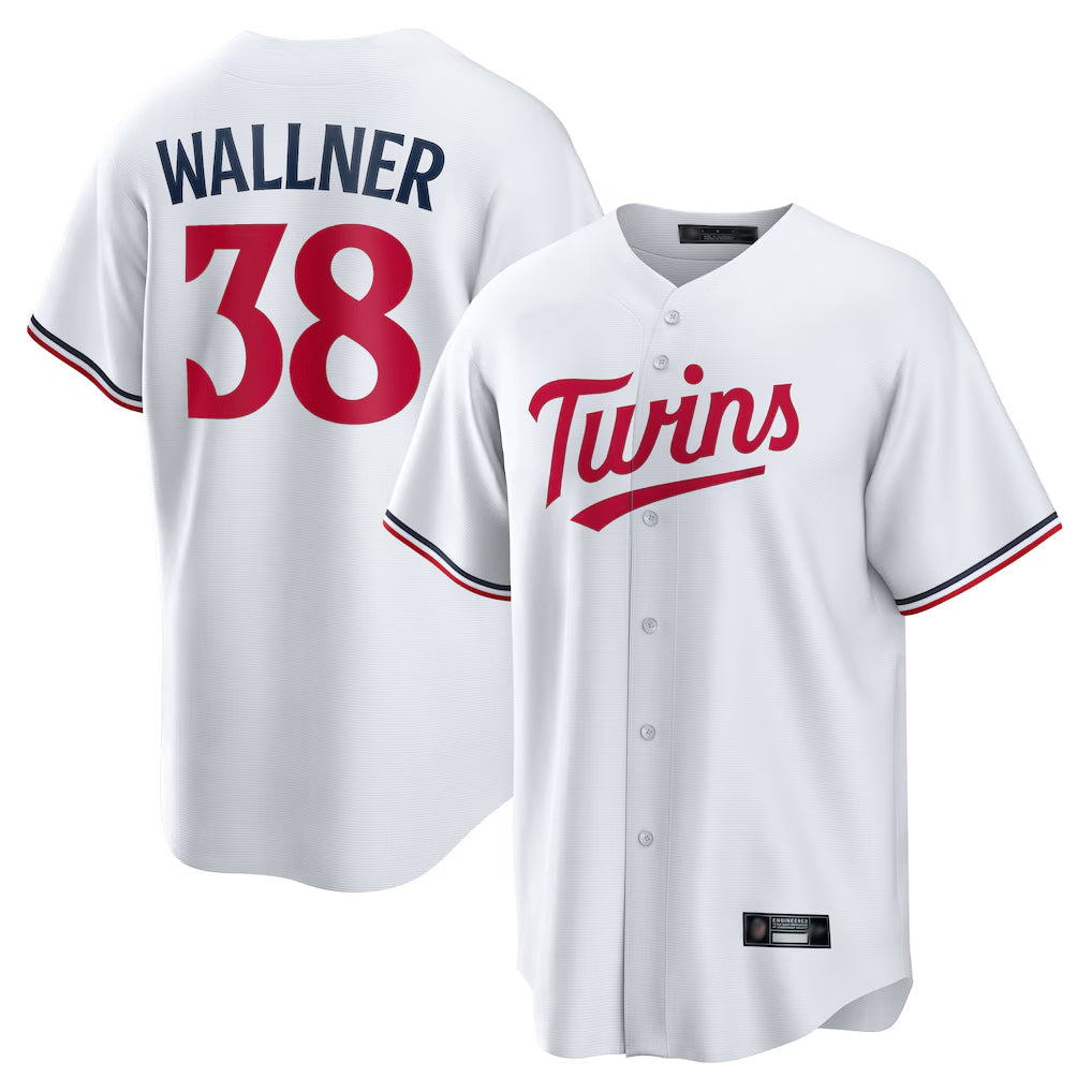Choea M.Twins #38 Matt Wallner Player White Home Game Stitched Jerseys