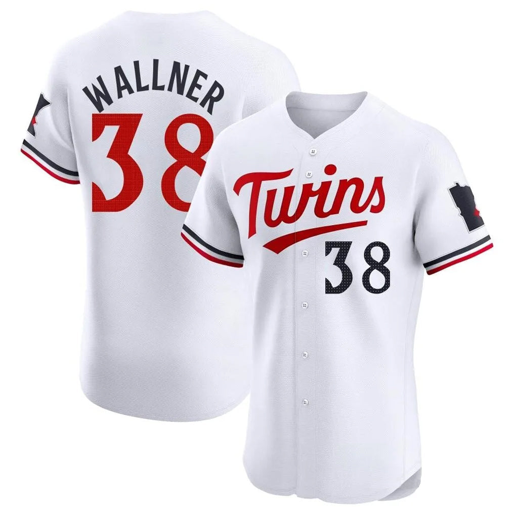 Choea M.Twins #38 Matt Wallner Player White Home Limited Elite Stitched Jerseys