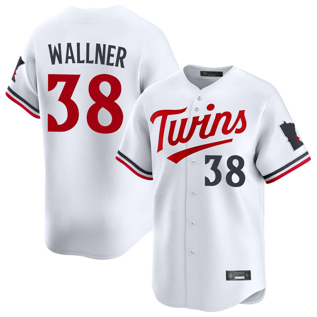 Choea M.Twins #38 Matt Wallner Player White Home Limited Stitched Jerseys