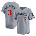 Choea M.Twins #3 Harmon Killebrew Player Gray Home Limited Stitched Jerseys