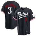 Choea M.Twins #3 Harmon Killebrew Player Navy Home Game Stitched Jerseys