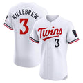 Choea M.Twins #3 Harmon Killebrew Player White Home Limited Elite Stitched Jerseys