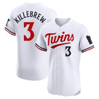 Choea M.Twins #3 Harmon Killebrew Player White Home Limited Elite Stitched Jerseys
