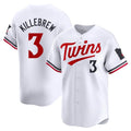 Choea M.Twins #3 Harmon Killebrew Player White Home Limited Stitched Jerseys