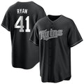 Choea M.Twins #41 Joe Ryan Player Black Home Game Stitched Jerseys